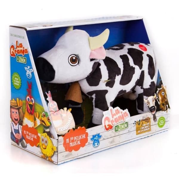 bandai - plysch med ljud zenon gårdsko lola -94502-94502