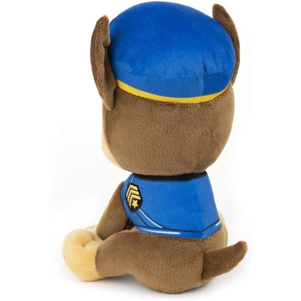 PAW PATROL - PLUSH 15 CM CHASE Paw Patrol Gund - 6058437 - mjuk och tvättbar plysch från 12 månader