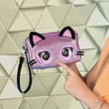 Miniatyrbild 4 av 5: PURSE PETS - Kattungepåse - Rosa glitter - Ljusfunktion - Batterier medföljer