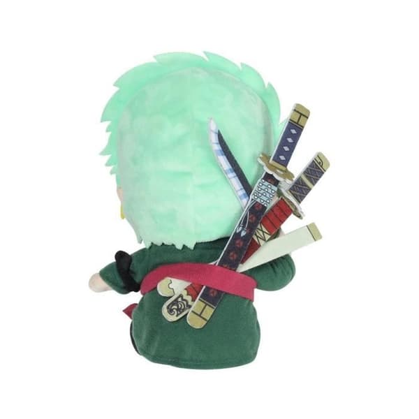 Plysch - Sakami Merchandise - One Piece - Rorona Zoro - 25 cm - Flerfärgad