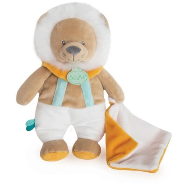 BABY NAT 'Lejonet Maxou - Pantin med täcke Maxou 22 cm