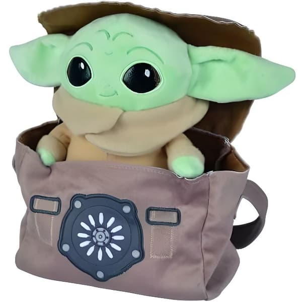 Peluche - Disney - Bebis Yoda - 25 cm - Star Wars - Mjukhet för baby