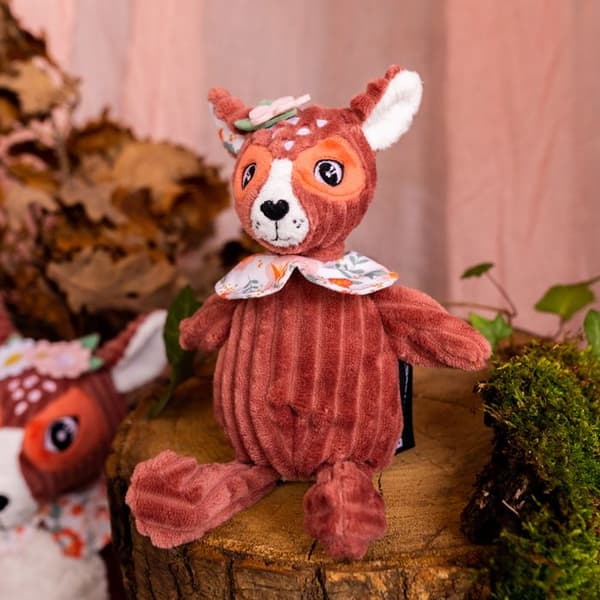 Plysch i kartong Petit Simply Mélimélos the Doe