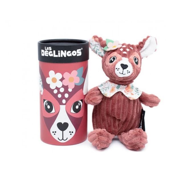 Plysch i kartong Petit Simply Mélimélos the Doe