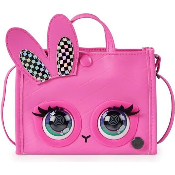 Purse Pets - Rabbit Tote Bag - Interaktiv väska (blinkar, sjunger...)