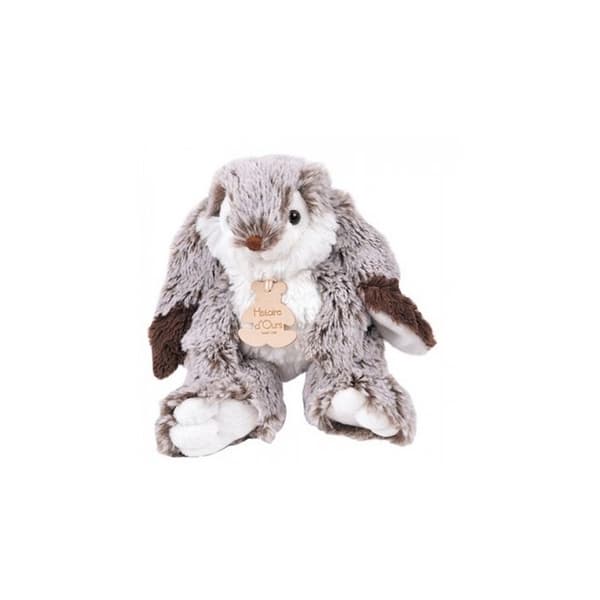 Plyschleksak - BEAR STORY - MARIUS RABBIT 20 cm - Grå - Classics Collection