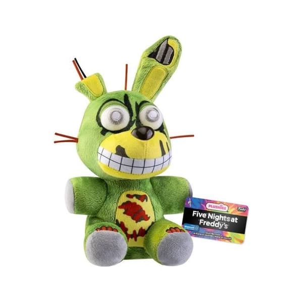 Plysch - Funko - Fem nätter hos Freddy's - TieDye Springtrap - 18 cm - Vit - Blandat - Vuxen