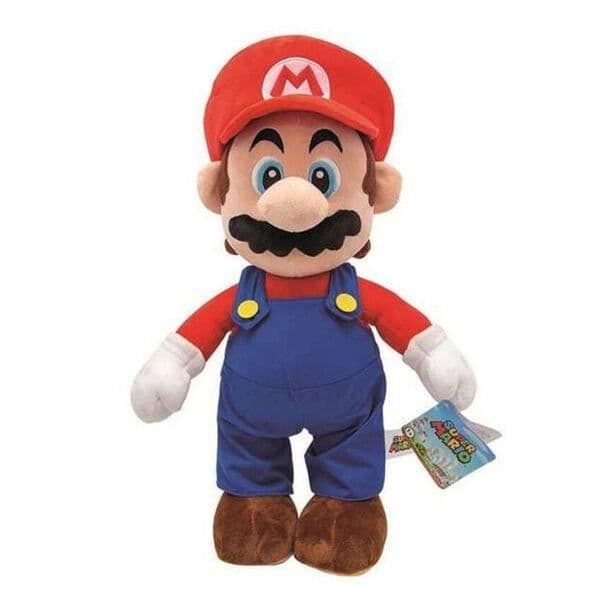 Plyschleksak - WTT - Super Mario - 50 cm - Blå - Barn - Blandat