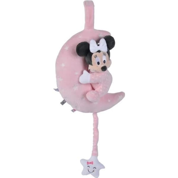 Disney Minnie Moon Starry Night Light Up Musical Soft Toy