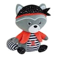 Miniatyrbild 4 av 6: Mjuk leksak - JOHN THE RACCOON - Bluetooth - 20 cm - Ansluten högtalare - Blandat