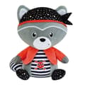 Miniatyrbild 1 av 6: Mjuk leksak - JOHN THE RACCOON - Bluetooth - 20 cm - Ansluten högtalare - Blandat