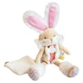 Miniatyrbild 4 av 4: Doudou Pantin Rose - DOUDOU ET COMPAGNIE - Sockerkanin - Raffinerad och öm - Perfekt present från födseln