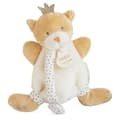 Miniatyrbild 4 av 4: DOUDOU ET COMPAGNIE Ours petit roi - Gosleksak med nappklämma
