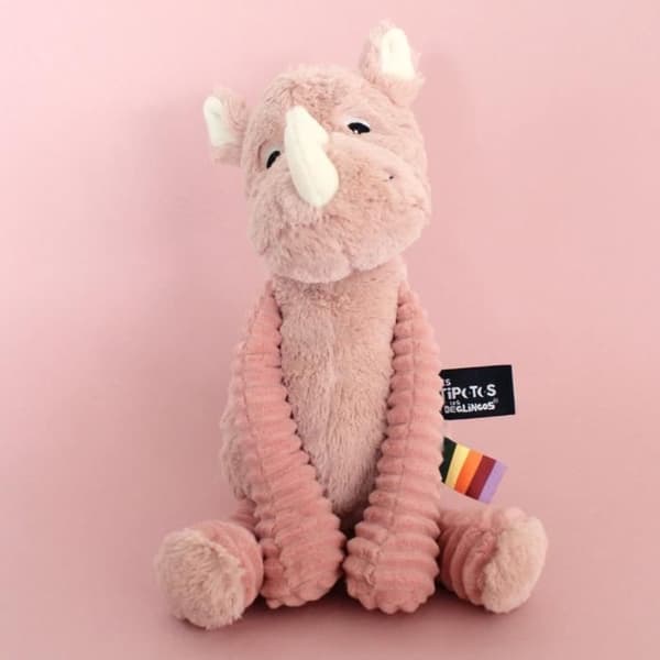 Plysch - LES DEGLINGOS - Grobisou - Puderrosa - Baby - Inomhus