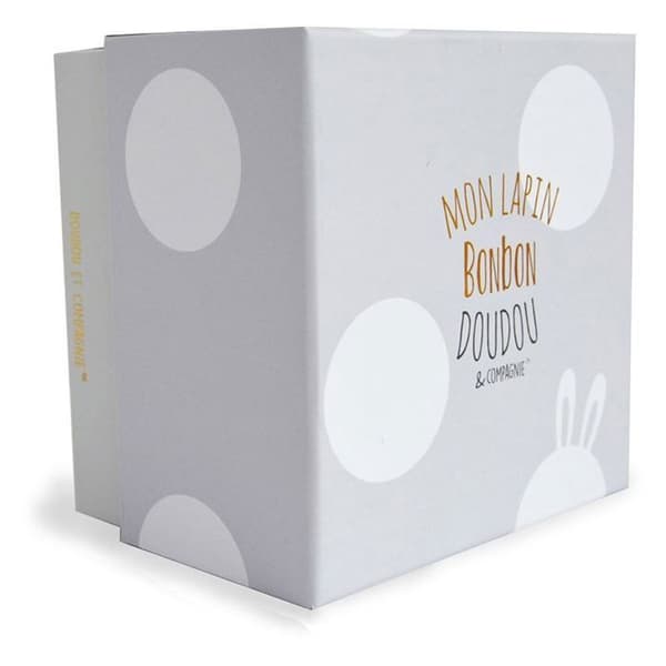 DOUDOU ET COMPAGNIE Candy Rabbit - Taupe Candy Rabbit 20cm