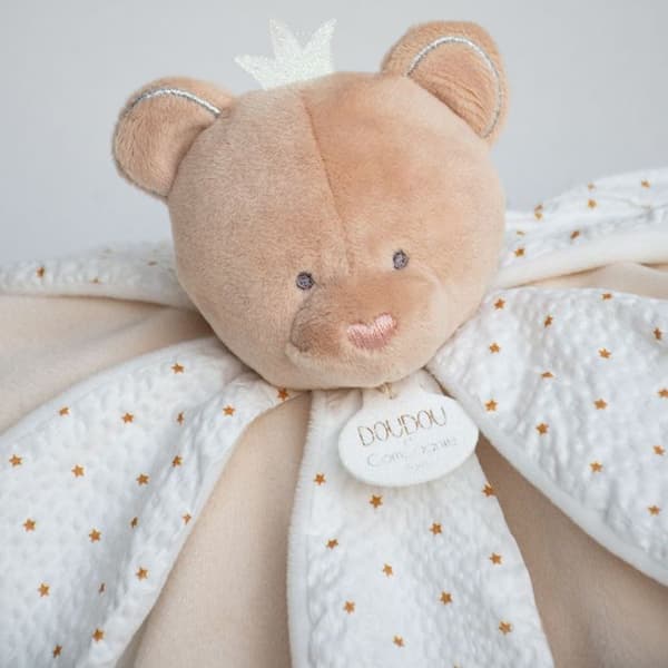 Doudou kronblad björn Catcher Dreams 26 cm