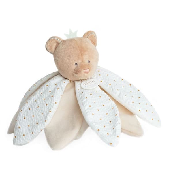 Doudou kronblad björn Catcher Dreams 26 cm