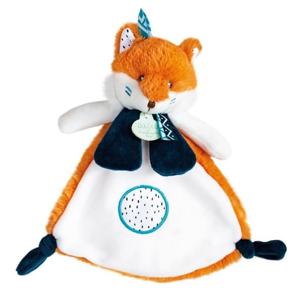 Rävtäcke - DOUDOU ET COMPAGNIE - Tiwipi - 23 cm - Platt - Blandat