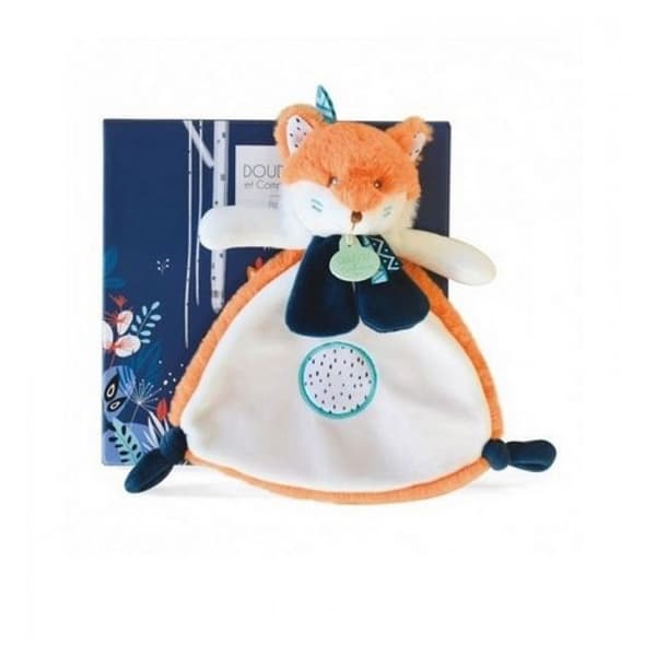 Rävtäcke - DOUDOU ET COMPAGNIE - Tiwipi - 23 cm - Platt - Blandat