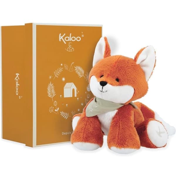 Medium Fox Plyschleksak - KALOO - Paprika - Apelsin - 25 cm - Blandat