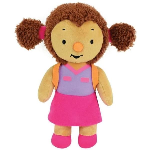 T'CHOUPI Massa av 3 Lalou, Pilou och T'choupi mjuka leksaker +/- 19 cm