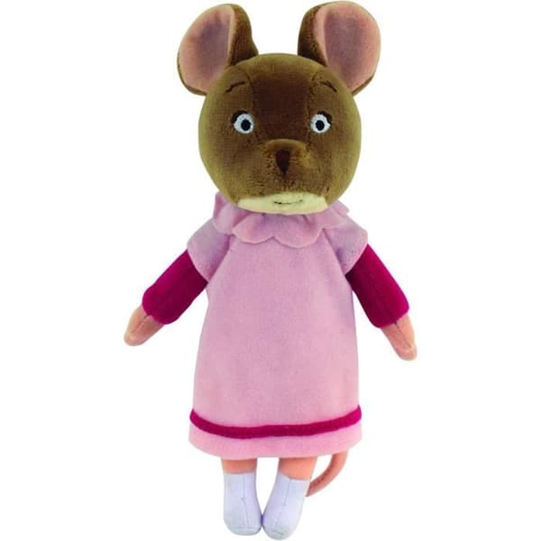 Mjuk leksak - JEMINI - Ernest och Celestine - Vit - 20 cm