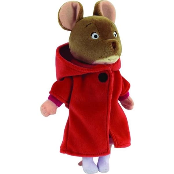 Mjuk leksak - JEMINI - Ernest och Celestine - Vit - 20 cm