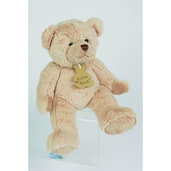 Calin'ours medium bear story mjukis - beige - 35 cm