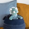 Miniatyrbild 4 av 4: Täcken - BEAR STORY - Sweety Chou Dino Blue - För baby från födseln - Mjuk och lätt att hantera