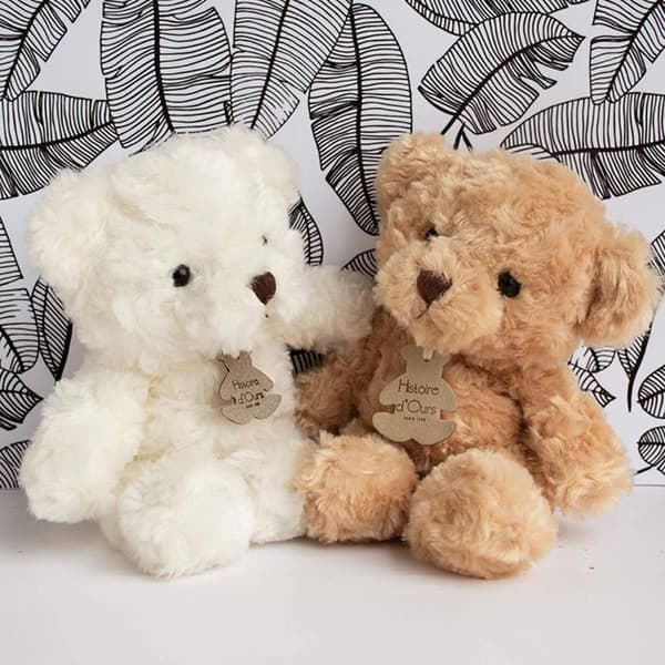 Honey Cuddly Bear Plyschleksak 21 cm - BEAR STORY - Blandat - Barn - Beige
