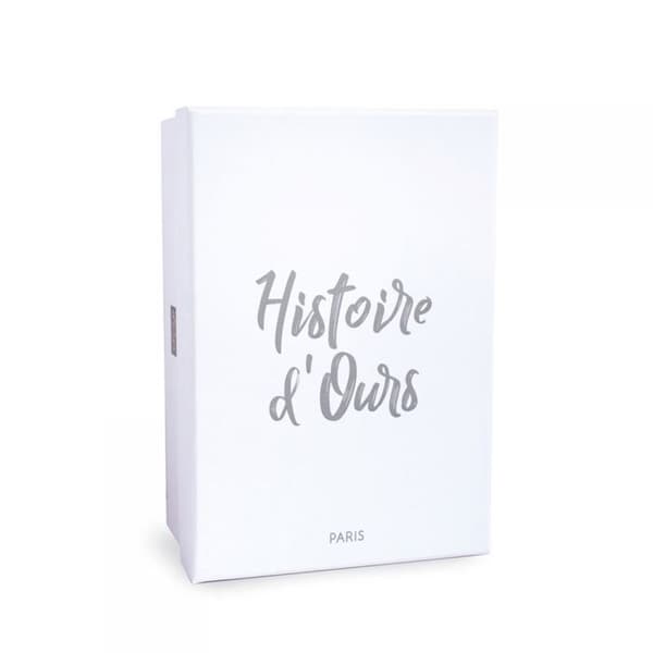 Histoire d'Ours - Lisi den naturliga giraffen mjukleksak 30 cm - DOUDOU ET COMPAGNIE