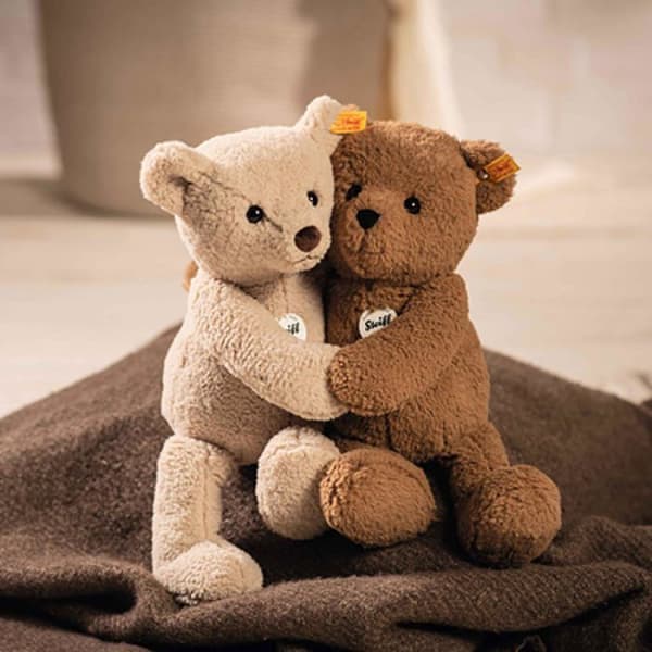Steiff Plyschleksak - 113956 - Papa Bear - Brun - 36 cm