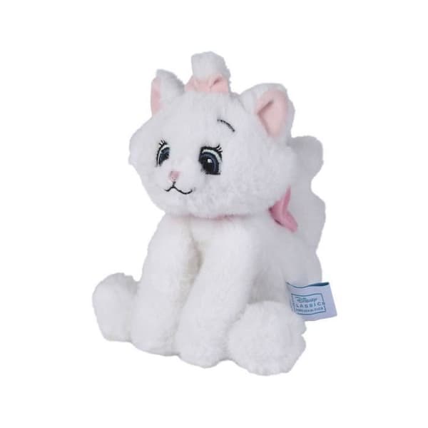 Plyschleksak - Disney - Marie - 25 cm - Vit - Blandat - SIMBA