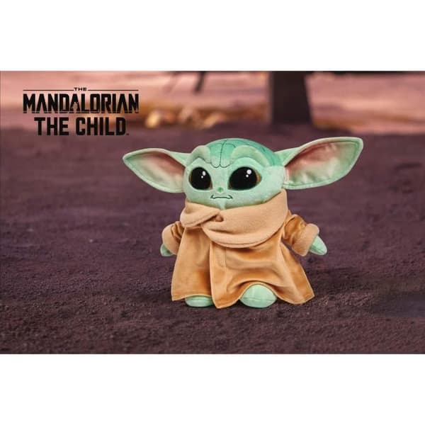 Plysch - Star Wars - The Mandalorian - The Child - 25 cm - Blandat - Barn