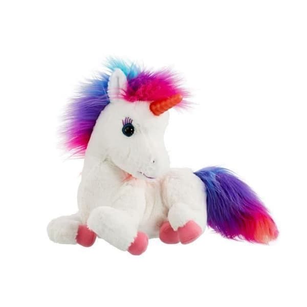 Crayola - Rainbow My Magical Unicorn - Plysch med funktion - Ljud och ljus