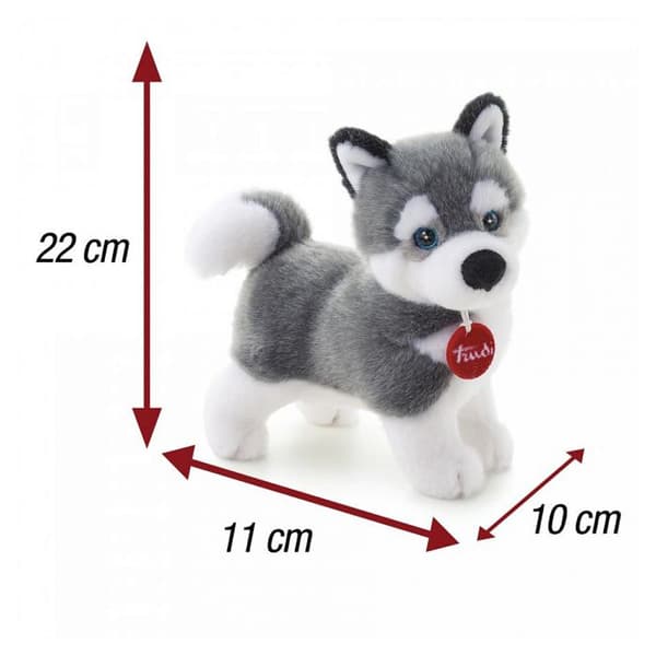 Plyschleksak - Trudi - Husky Marcus baby - Flerfärgad - 24cm