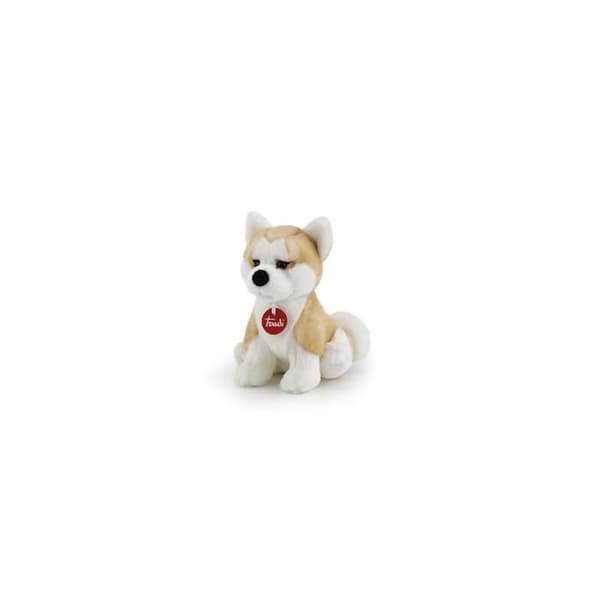 Akita Ascanio Plyschleksak 19 cm Ljusbrun/Vit - TRUDI - Blandat - Inomhus - Plysch