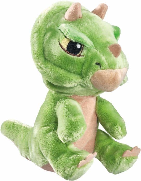 Schmidt Spiele Plyschleksak - 42760 - Triceratops Dinosaurie, 17 cm