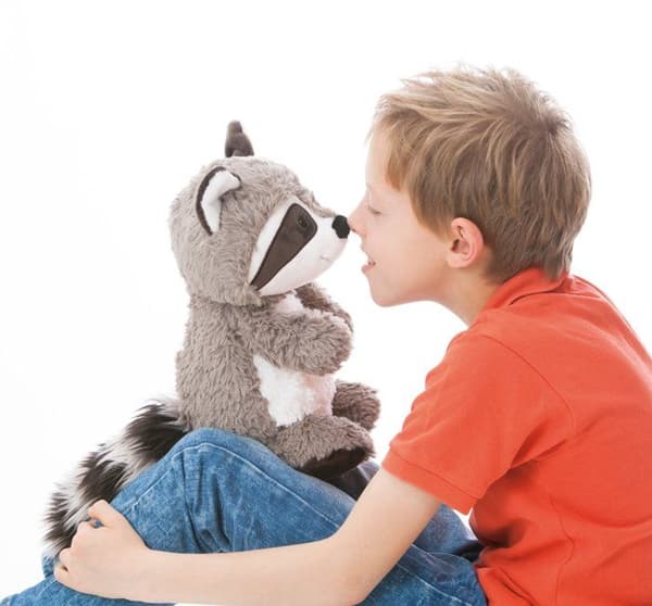 Nici Plyschleksak - 41141.0 - Forest Friends - Ledad tvättbjörnspö 35 cm