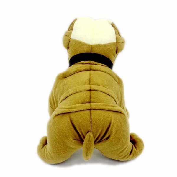 Vachichi Engelsk Bulldog Plysch Realistisk Plyschleksak