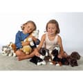Miniatyrbild 3 av 4: Gipsy Toys - Sittande australiensisk herdehund - 25 cm - Vit - Brun - Grå - Svart