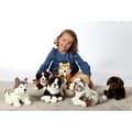 Miniatyrbild 2 av 4: Gipsy Toys - Sittande australiensisk herdehund - 25 cm - Vit - Brun - Grå - Svart