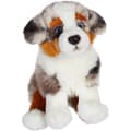 Miniatyrbild 1 av 4: Gipsy Toys - Sittande australiensisk herdehund - 25 cm - Vit - Brun - Grå - Svart