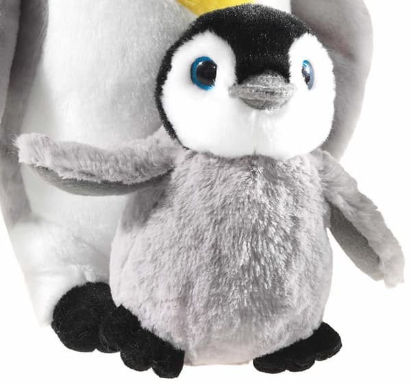 Heunec plyschleksak - 501270 - MISANIMO Pingvin med baby Multicolor