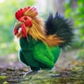Miniatyrbild 3 av 3: Tobar Plyschleksak - 37256 - Rooster Plyschleksak, Animigos World of Nature, Grön