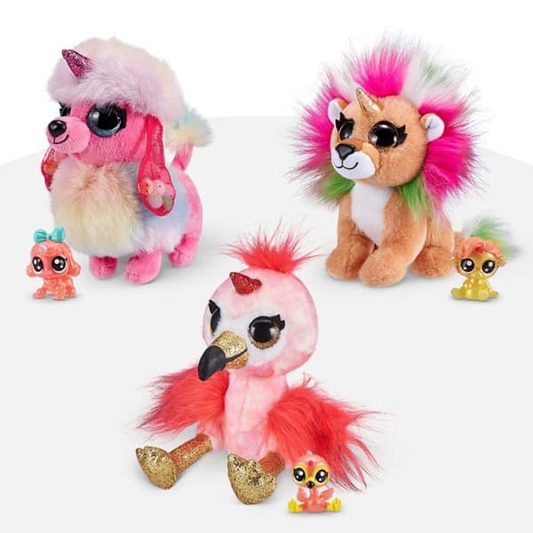 Zuru Plyschleksak - 9613A - Coco Surprise Fantasy Ett paket med 3,