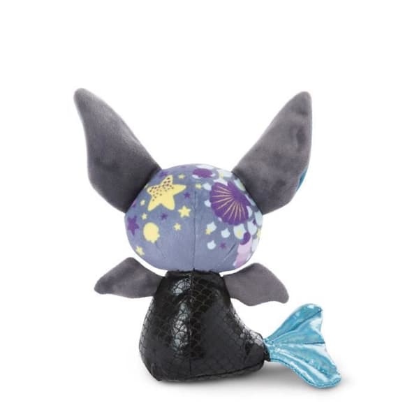 Mjukleksak - Nici - Glubschis junior - 15 cm - Blå/svart - För barn från 4 år