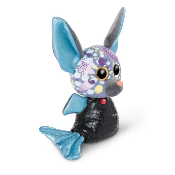 Mjukleksak - Nici - Glubschis junior - 15 cm - Blå/svart - För barn från 4 år