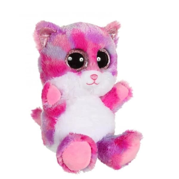 Gipsy Toys - Brilloo Friends - Liloo Cat - 13 cm - Lila & Rosa