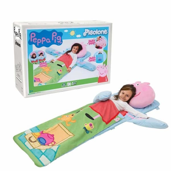 Giochi preziosi Peppa pisolone 747 plyschleksak, flerfärgad, - italiensk version
